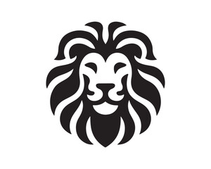 Lion Head Logo Design Vector illustration