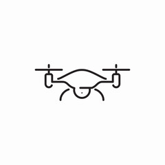 dron video recording icon sign vector
