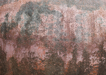 Rough texture, light pink cement, close-up