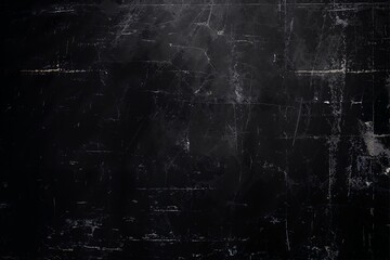 An old black grunge background, reminiscent of aged textures and weathered surfaces, with scratched and peeling paint over time. Dark textured wallpaper will lend a vintage style to the project.