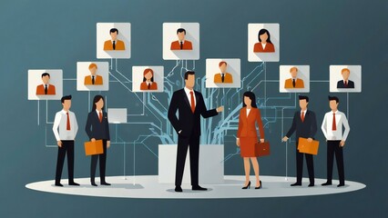 business people in the office