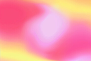 Blurred Pink and Yellow Background with Soft Hues