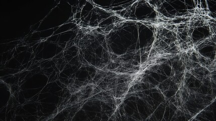 Spider web. Halloween decoration element.