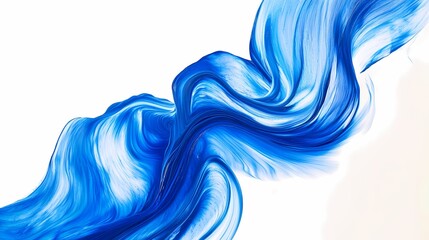 Obraz premium Digital Technology Blue Abstract Texture Poster Background