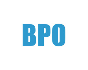 BPO logo design vector template. BPO