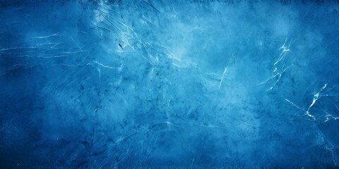 Fototapeta premium A blue background with a blue and white ice sculpture