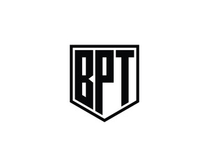BPT logo design vector template. BPT