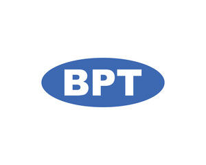 BPT logo design vector template. BPT