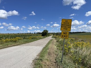 Road sign 