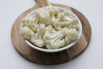 Cauliflowe, vegetable excellent source of fiber