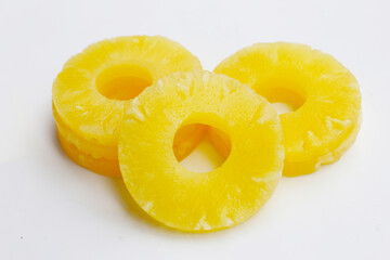 Pineapple fruit, Canned pineapple sliced