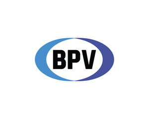 BPV Logo design vector template. BPV