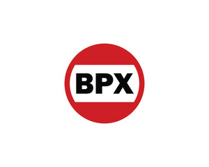 BPX logo design vector template. BPX