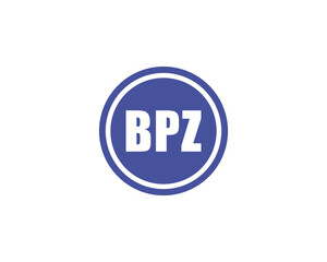 BPZ logo design vector template. BPZ