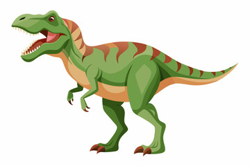 Cute Dinosaur vector art and illustration
