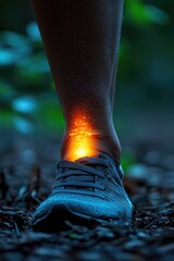 Ankle distress: swollen ankles and associated pain, causes, symptoms, and remedies for relief, shedding light on the impact of this condition on daily life and mobility.