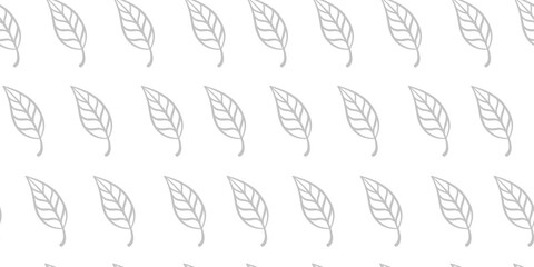 doodle leaf background. doodle leave background pattern background. Hand drawn leaf outline vector. leaves pattern wallpaper.