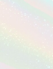 優しい色合いの虹色の壁紙