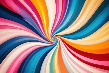 A swirling pattern of vibrant colors that evokes the flow of thoughts and ideas, resembling a storm of creativity.