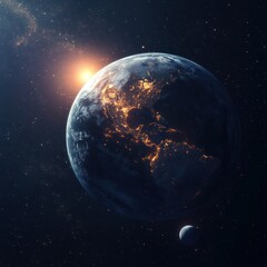 Obraz premium super-earth planet