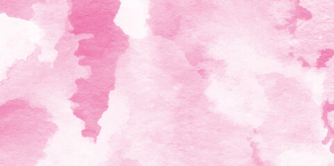Pink watercolor brush paint vector stylized striped card.Decorative soft pink paper texture, Acrylic shinny pink flowing ink grunge texture,Brush stroked painting. Modern Pink Yellow Watercolor Grunge