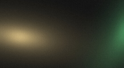 Abstract brown green gray soft color elegant grainy backdrop design with faded colors. Noisy gradient texture with bright, glowing, shine, Vibrant colors poster or banner