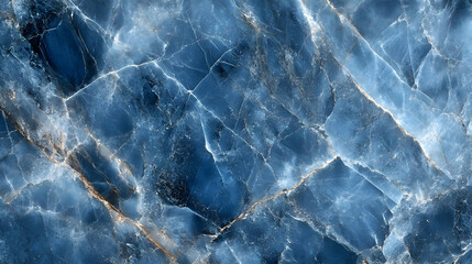 Abstract Blue Marble Texture Background