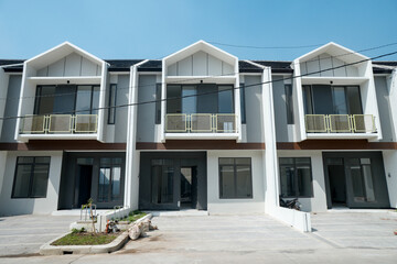 residential, exterior, house, architecture, perumahan, balcony, blue sky, front, building, business, buy, construction, contemporary, decoration, design, development, door, entrance, environment, expe
