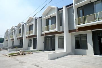 residential, exterior, house, architecture, perumahan, balcony, blue sky, front, building, business, buy, construction, contemporary, decoration, design, development, door, entrance, environment, expe