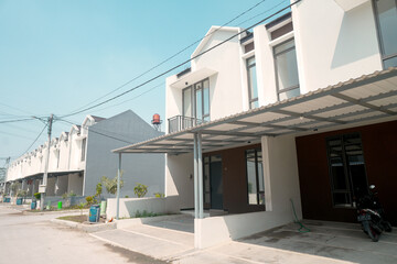 residential, exterior, house, architecture, perumahan, balcony, blue sky, front, building, business, buy, construction, contemporary, decoration, design, development, door, entrance, environment, expe