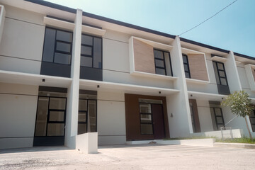 residential, exterior, house, architecture, perumahan, balcony, blue sky, front, building, business, buy, construction, contemporary, decoration, design, development, door, entrance, environment, expe
