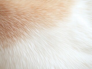 Close-Up Texture of Vintage Fur Collar in Natural Light Showcasing Elegance and Luxury