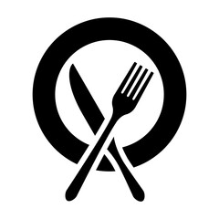 Restaurant Sign icon design illustration