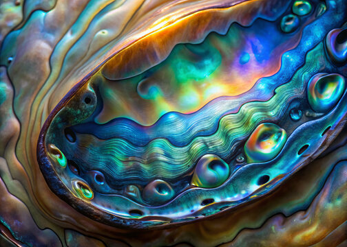 Paua Shell Pattern Vector