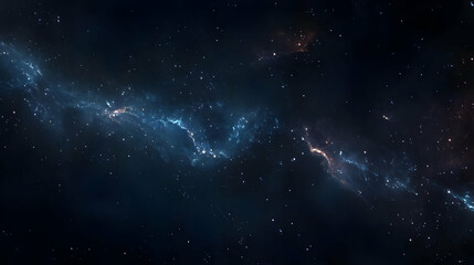Fototapeta premium Nebula Cloud of Gas and Dust in Space