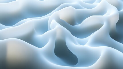 Abstract Airy Composition with Soft Overlapping Shapes