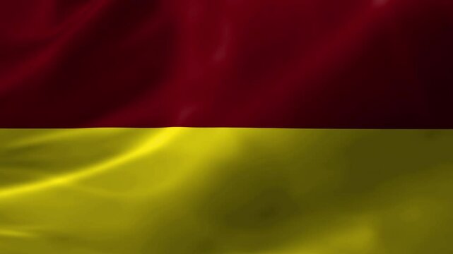 Flag of Tolima Waving in the Wind - A Proud Emblem of Colombia&rsquo;s Heartland