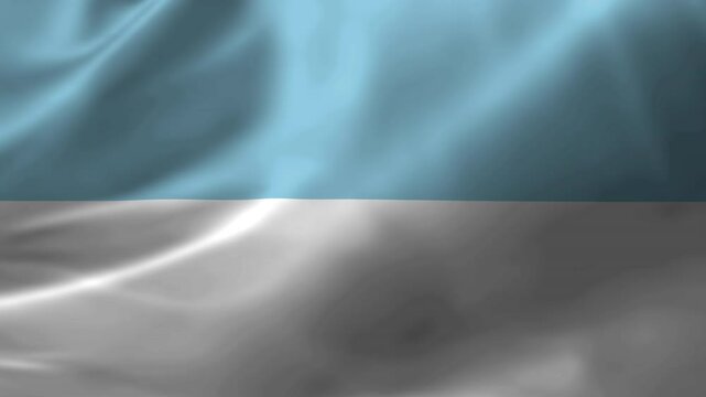 Flag of Valle del Cauca Waving in the Wind - A Symbol of Colombia's Cultural Diversity and Pride