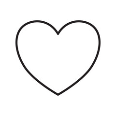 Heart icon. Favorite icon. Like icon. Wedding icon.