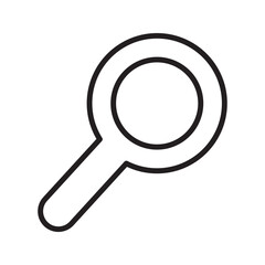 Magnifying glass icon. Searching icon.