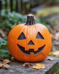 Obraz premium Stock image of a Halloween pumpkin