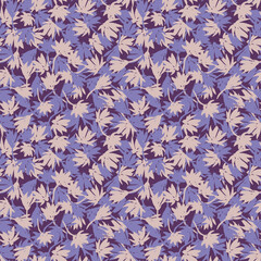 Colourful Botanical Floral Seamless Pattern Design