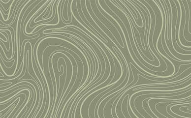 Fototapeta premium abstract olive liquid lines topographic background pattern