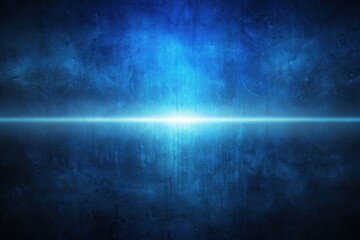 Fototapeta premium Aerial beam of light on dark blue grungy background