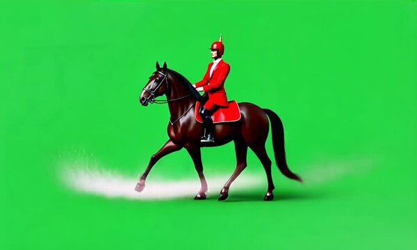 horse running
