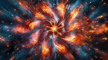 Abstract Cosmic Blast