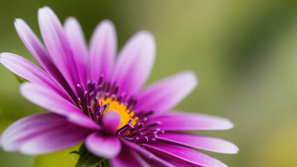 closeup of a pink flower