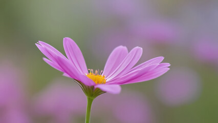 Obraz premium closeup of a pink flower