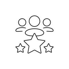 corporate leaders icons, Meeting icons