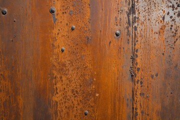 rusty metal surface with rivets and rivets on it